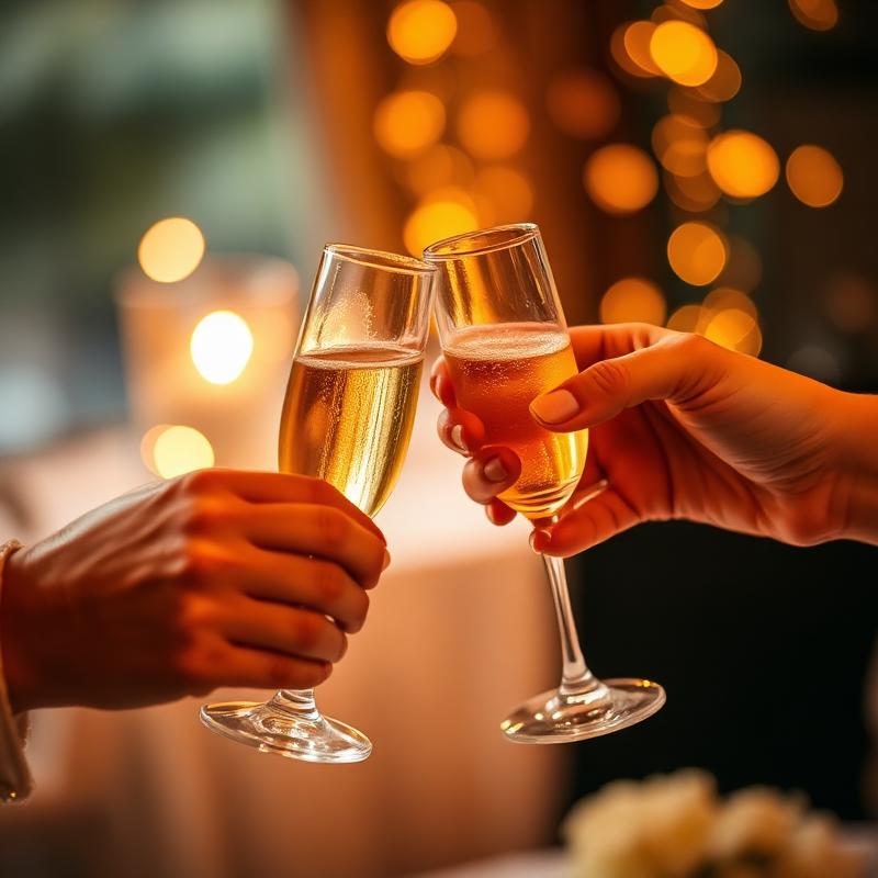Champagne toast